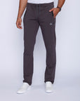 big and tall men’s lounge pants with long inseam and relaxed modern fit, front view