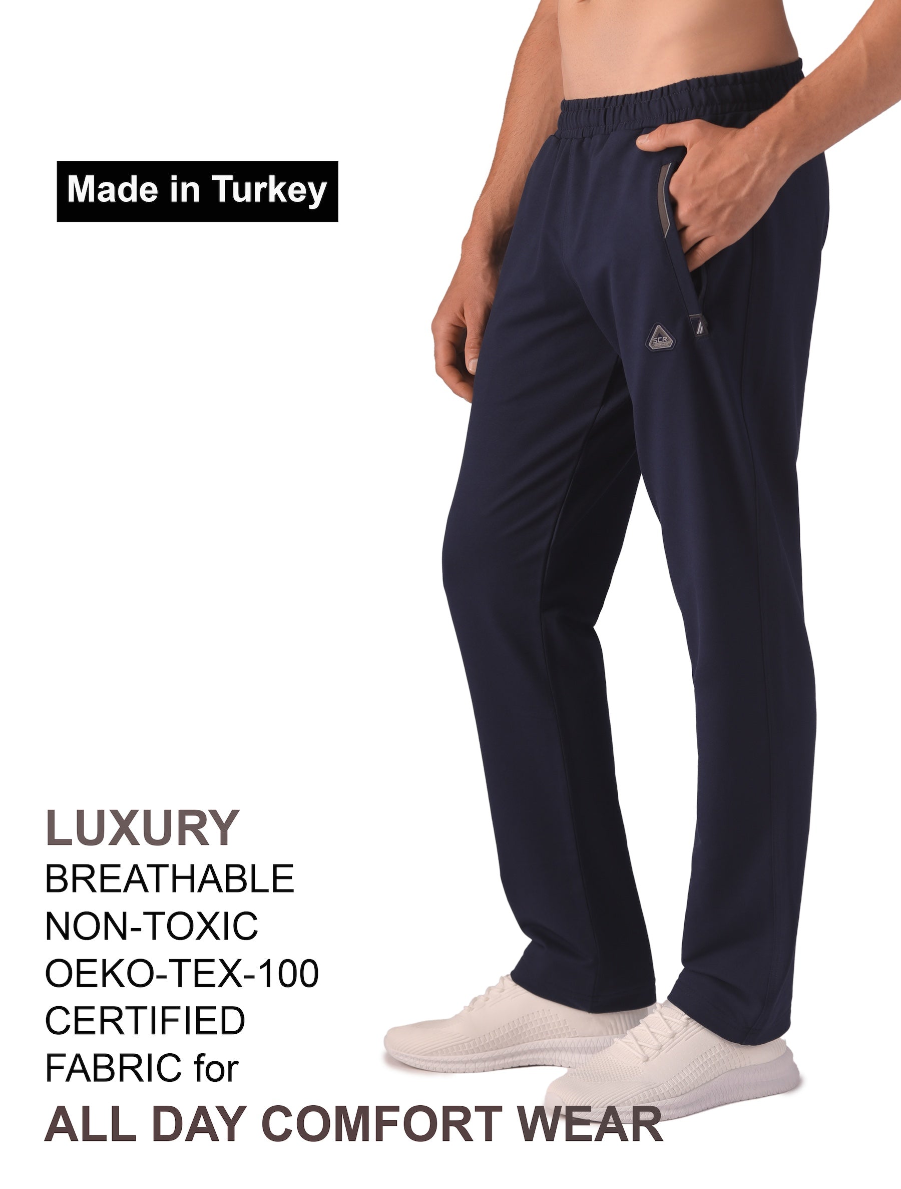 All-Day Comfort Athletic Sweatpant Straight - AVG