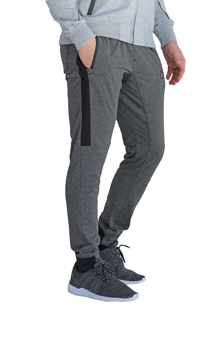 SCR SPORTSWEAR Men's All Day Comfort Tappered Slim Sweatpants  Athletic-Casual Lounge Pants Mens Running Joggers for Men (31W x 30L, Light  Grey