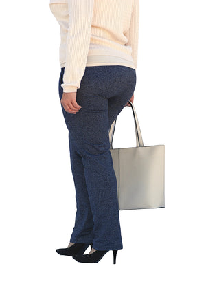Plus Size Pure Color Comfort Cotton and Linen Casual Pants Straight-Le –  moderncanoe