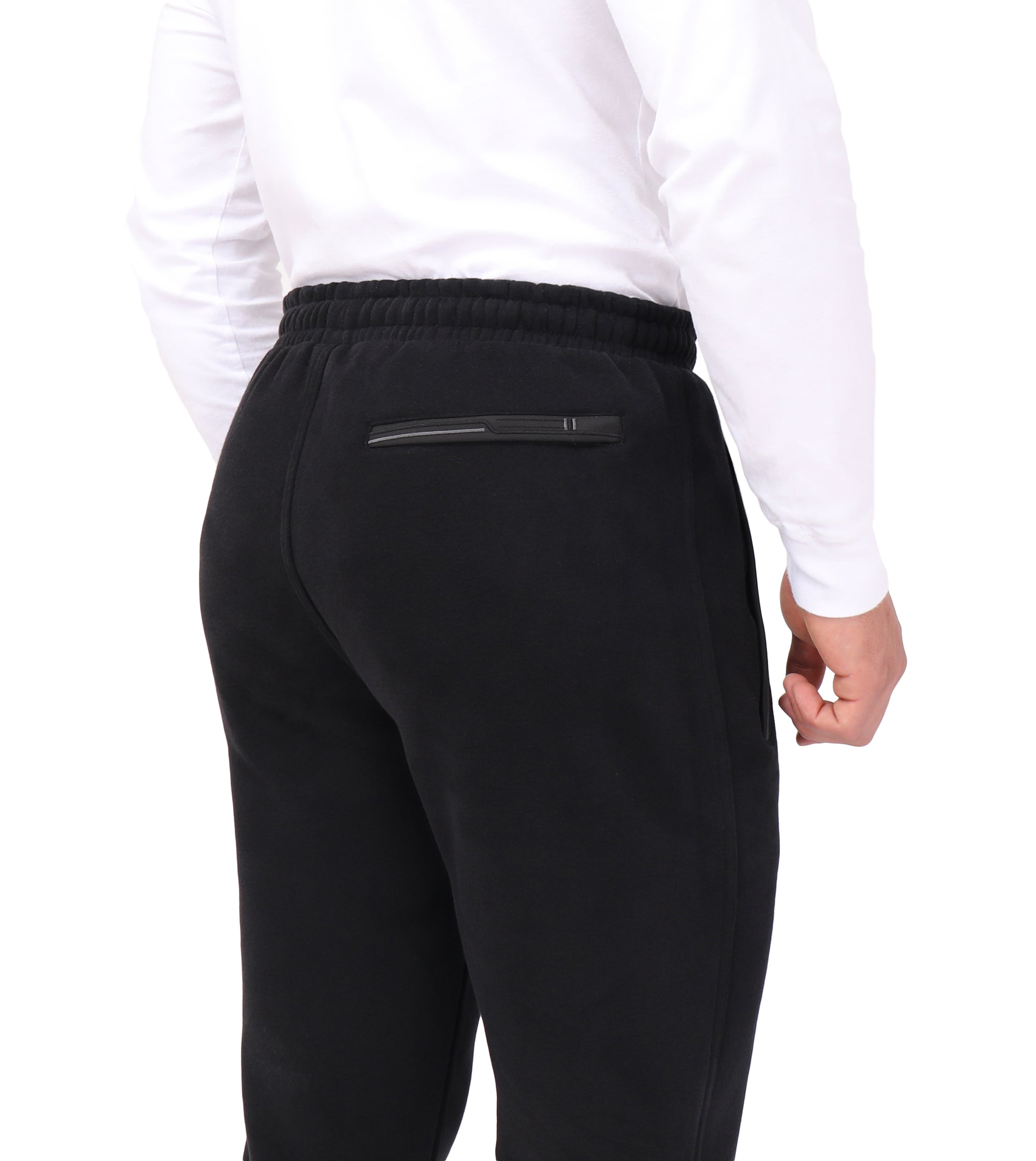 SCR Sportswear Men's Fleece Joggers Black