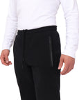 SCR Sportswear Men's Fleece Joggers Black