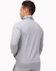 sweatshirt for men: "Men's grey sweatshirt with crew neck