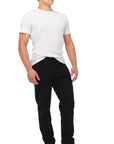  SCR Sportswear Men's Fleece Joggers Black