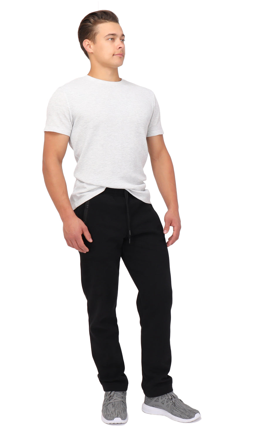 Men's Orvis Micro-fleece Lined Cuffed Sweatpants/Jogger w/Pockets